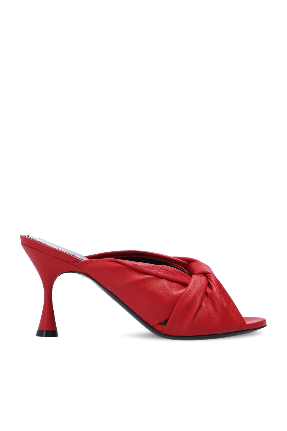 Balenciaga mules sale red